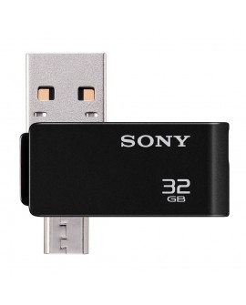 Sony Memoria Dual USB Flash Drive 32 GB Negro - Envío Gratuito