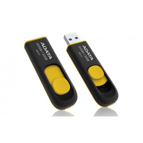 Adata Memoria USB 3.0 32 GB Negro/Amarillo - Envío Gratuito