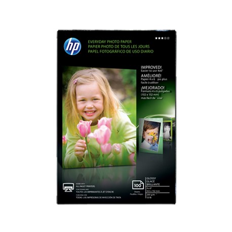 HP Papel Photo Brillante 4 x 6" - Envío Gratuito