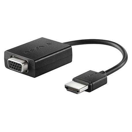 Insignia Adaptador de HDMI a VGA Negro - Envío Gratuito