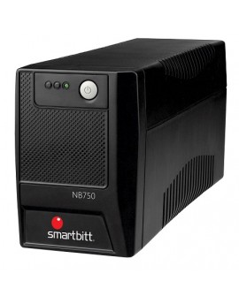 Smartbitt No Break 750 VA 6 contactos Negro - Envío Gratuito