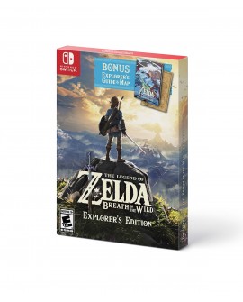 Switch The Legend of Zelda: Breath of the Wild Explorer's Edition - Envío Gratuito