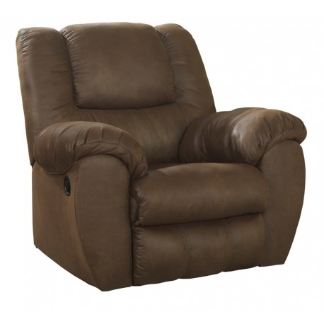 Ashley Furniture Quarterback reclinable individual Café - Envío Gratuito
