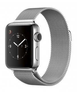 Apple Apple Watch Series 2 de 38 mm con Cuerpo de Acero Inoxidable y Correa Estilo Milanés Plata Acero Inoxidable - Envío Gratui