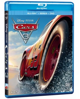 Cars 3 (Blu-ray/DVD) + Bonus 2017 - Envío Gratuito