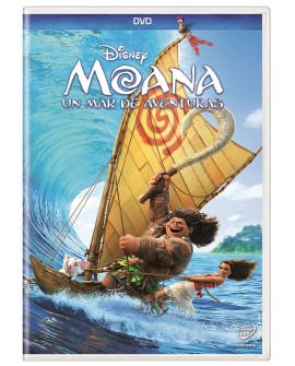 Moana: Un Mar de Aventuras (DVD) 2016 - Envío Gratuito